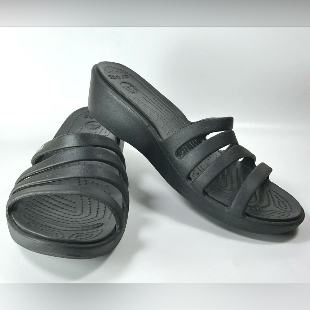 Crocs Rhonda Wedge Slide Women's 7 US